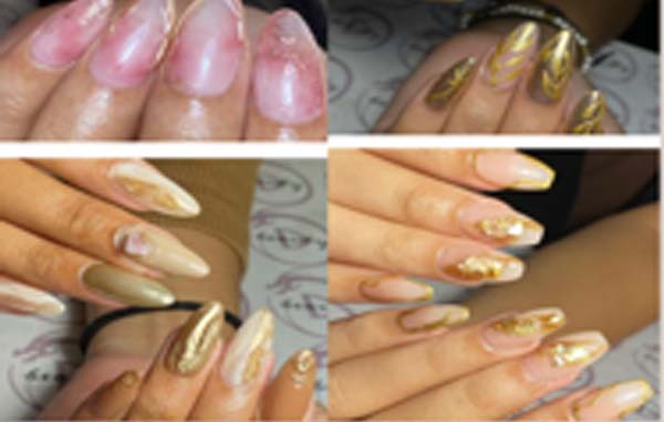 Japanese-Art-Gel-Manicure-with-tail-tip