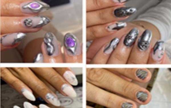 Metal-Gel-Manicure-with-tail-tip